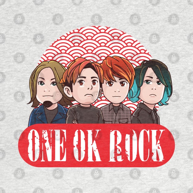 One Ok Rock Chibi Personil by obiyshinichiart